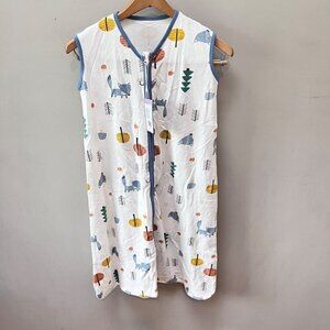 Bonbon Pomme Baby Sleepsack 12-18 Months Colorful‎ Foxes Cotton